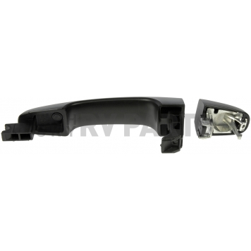 Help! By Dorman Exterior Door Handle - Plastic Black Single - 81318-1