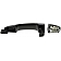 Help! By Dorman Exterior Door Handle - Plastic Black Single - 81318