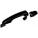 Help! By Dorman Exterior Door Handle - Plastic Black Single - 81318