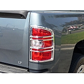 TFP (International Trim) Tail Light Molding - D-Style Chrome Plated - 380D