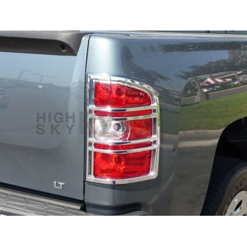 TFP (International Trim) Tail Light Molding - D-Style Chrome Plated - 380D