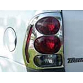 TFP (International Trim) Tail Light Molding - D Style Chrome Plated - 362TLG
