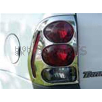 TFP (International Trim) Tail Light Molding - D Style Chrome Plated - 362TLG