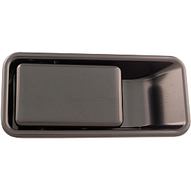 Help! By Dorman Exterior Door Handle - OEM Black Single - 93584