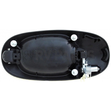 Help! By Dorman Exterior Door Handle - Plastic Black Single - 93591-1