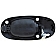 Help! By Dorman Exterior Door Handle - Plastic Black Single - 93591