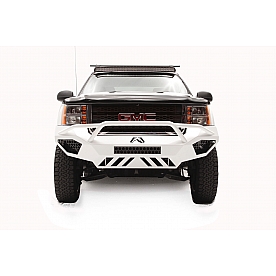 Fab Fours Bumper Vengeance 1-Piece Design Steel Natural - GM11V2852B