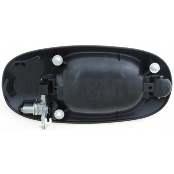 Help! By Dorman Exterior Door Handle - Plastic Black Single - 93592-1