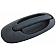 Help! By Dorman Exterior Door Handle - Plastic Black Single - 93592