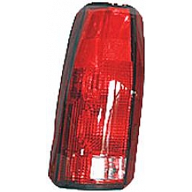 Dorman (OE Solutions) Tail Light Lens - Rectangular OEM Red Single - 1610054