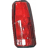 Dorman (OE Solutions) Tail Light Lens - Rectangular OEM Red Single - 1610055