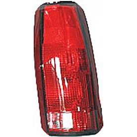 Dorman (OE Solutions) Tail Light Lens - Rectangular OEM Red Single - 1610055