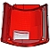 Dorman (OE Solutions) Tail Light Lens - Rectangular Plastic Red Single - 1610088