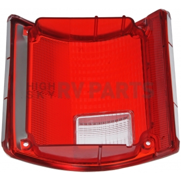 Dorman (OE Solutions) Tail Light Lens - Rectangular Plastic Red Single - 1610089-1