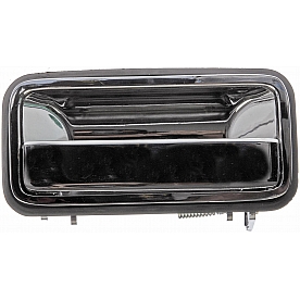 Help! By Dorman Exterior Door Handle - Plastic Silver Single - 91179