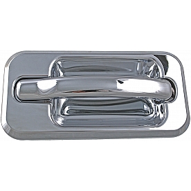 Help! By Dorman Exterior Door Handle - Plastic Silver Single - 91192