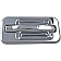 Help! By Dorman Exterior Door Handle - Plastic Silver Single - 91192