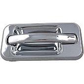 Help! By Dorman Exterior Door Handle - Plastic Silver Single - 91193