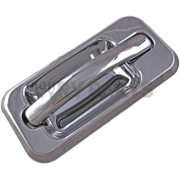 Help! By Dorman Exterior Door Handle - Plastic Silver Single - 91193-2