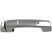 Help! By Dorman Exterior Door Handle - Plastic Silver Single - 91196