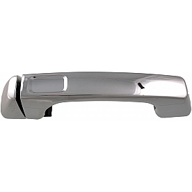 Help! By Dorman Exterior Door Handle - Plastic Silver Single - 91196