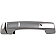 Help! By Dorman Exterior Door Handle - Plastic Silver Single - 91196