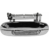 Help! By Dorman Exterior Door Handle - Plastic Silver Single - 91197