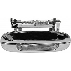 Help! By Dorman Exterior Door Handle - Plastic Silver Single - 91197