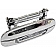 Help! By Dorman Exterior Door Handle - Plastic Silver Single - 91197
