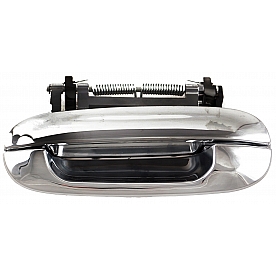 Help! By Dorman Exterior Door Handle - Plastic Silver Single - 91199