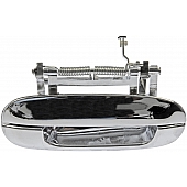 Help! By Dorman Exterior Door Handle - Plastic Silver Single - 91200