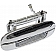 Help! By Dorman Exterior Door Handle - Plastic Silver Single - 91200
