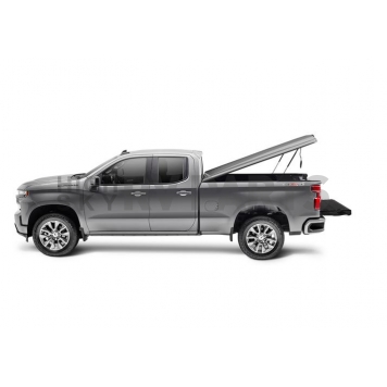 UnderCover Tonneau Cover Hard Tilt-Up Satin Steel Metallic ABS Composite - 1208LG9K-4