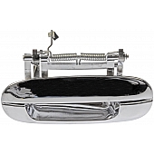 Help! By Dorman Exterior Door Handle - Plastic Silver Single - 91201