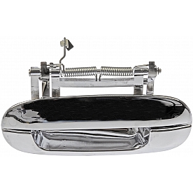Help! By Dorman Exterior Door Handle - Plastic Silver Single - 91201