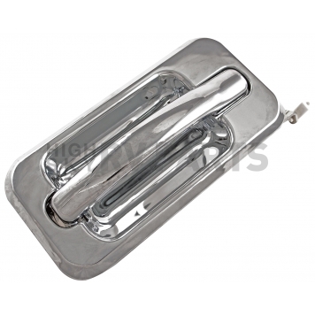 Help! By Dorman Exterior Door Handle - Plastic Silver Single - 91210-2