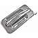 Help! By Dorman Exterior Door Handle - Plastic Silver Single - 91210