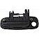 Help! By Dorman Exterior Door Handle - Plastic Black Single - 91273