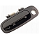 Help! By Dorman Exterior Door Handle - Plastic Black Single - 91274