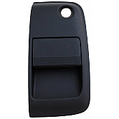Help! By Dorman Exterior Door Handle - Plastic Black Single - 91275