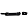 Help! By Dorman Exterior Door Handle - Plastic Black Single - 82363