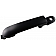 Help! By Dorman Exterior Door Handle - Plastic Black Single - 82363