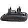 Help! By Dorman Exterior Door Handle - Plastic Black Single - 82690