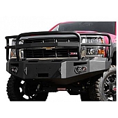Fab Fours Bumper Premium 1-Piece Design Steel Natural - GS14F3150B