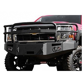 Fab Fours Bumper Premium 1-Piece Design Steel Natural - GS14F3150B