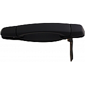 Help! By Dorman Exterior Door Handle - Plastic Black Single - 82697