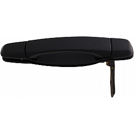 Help! By Dorman Exterior Door Handle - Plastic Black Single - 82697