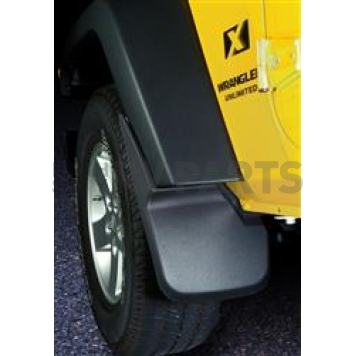 Husky Liner Mud Flap - Black Textured Thermoplastic Olefin Set Of 2 - 56141