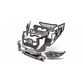 Fab Fours Bumper Modular Design Steel Natural - GR4000B