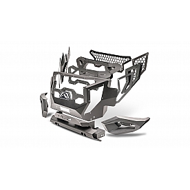 Fab Fours Bumper Modular Design Steel Natural - GR4000B